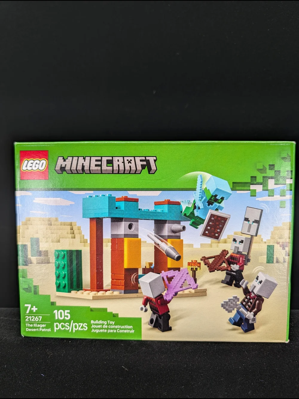 LEGO 21267 Minecraft The Illager Desert Forest Building Set Sealed